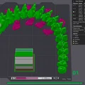 Mô hình rồng 3D Dragon My Feet: Đồ chơi khớp nối linh hoạt siêu cưng - Thumbnail 6