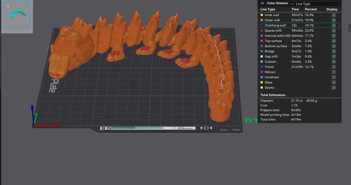 Mô hình rồng 3D Dragon My Feet: Đồ chơi khớp nối linh hoạt siêu cưng - Image 8