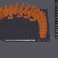 Mô hình rồng 3D Dragon My Feet: Đồ chơi khớp nối linh hoạt siêu cưng - Thumbnail 8