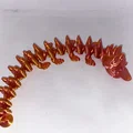 Mô hình rồng 3D Dragon My Feet: Đồ chơi khớp nối linh hoạt siêu cưng - Thumbnail 9