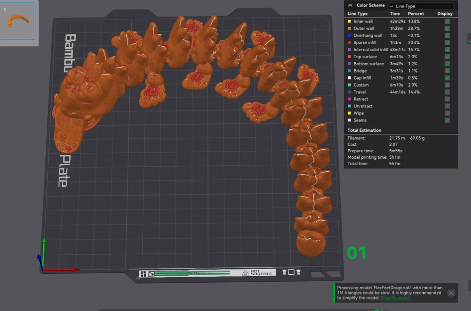 Mô hình rồng 3D Dragon My Feet: Đồ chơi khớp nối linh hoạt siêu cưng - Image 10