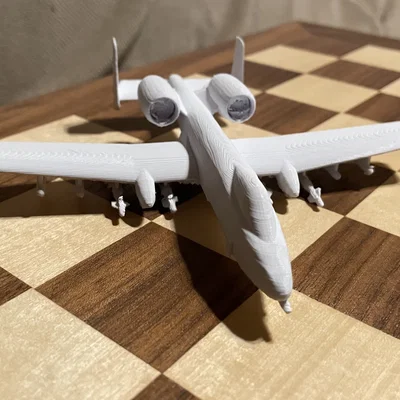 Mô hình máy bay A-10 Warthog in 3D phiên bản kích thước lớn