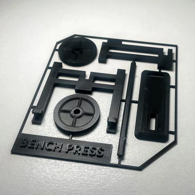 Mô hình 3D Bench Press Mini - Bộ dụng cụ lắp ráp để bàn cực chất