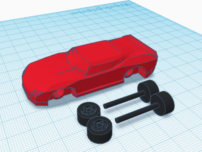 Mô hình xe đua Hot Wheels in 3D cực chất và dễ lắp ráp - Image 1