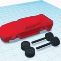 Mô hình xe đua Hot Wheels in 3D cực chất và dễ lắp ráp - Thumbnail 1