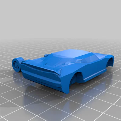 Mô hình xe đua Hot Wheels in 3D cực chất và dễ lắp ráp