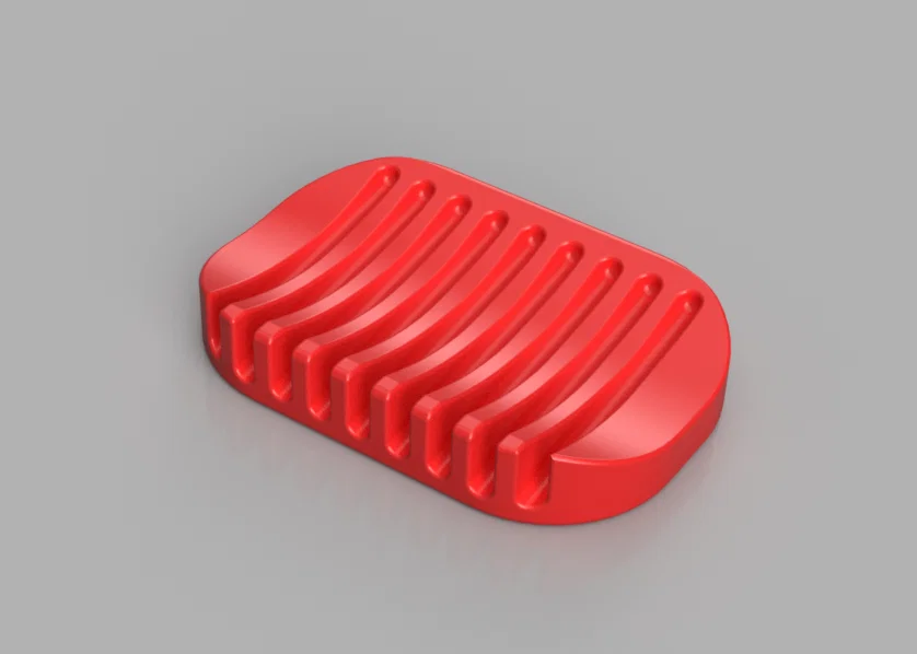 Khay Đựng Xà Phòng Hình Oval Tự Thoát Nước (In 3D) - Image 1
