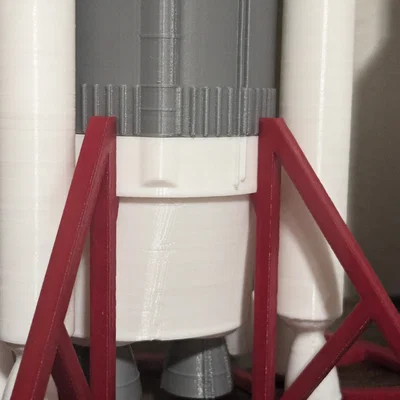 Vulcan Centaur - 1:100 - ULA (Mô hình tên lửa tỉ lệ 1:100)