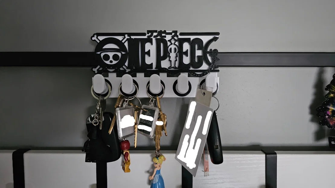 Móc treo chìa khóa OnePiece in 3D – Phụ kiện trang trí độc đáo - Image 1