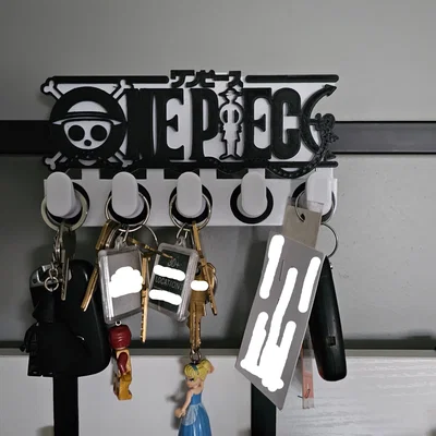 Móc treo chìa khóa OnePiece in 3D – Phụ kiện trang trí độc đáo