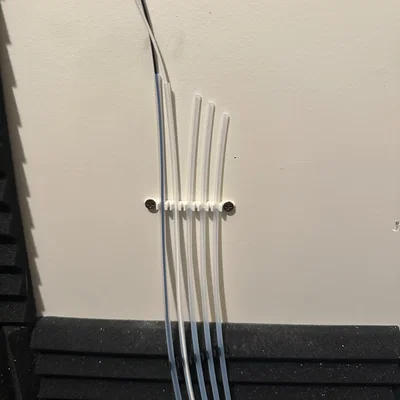 Giá treo ống PTFE gắn tường gọn gàng cho máy in 3D MMU3
