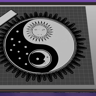 Yin Yang Sun & Moon 1