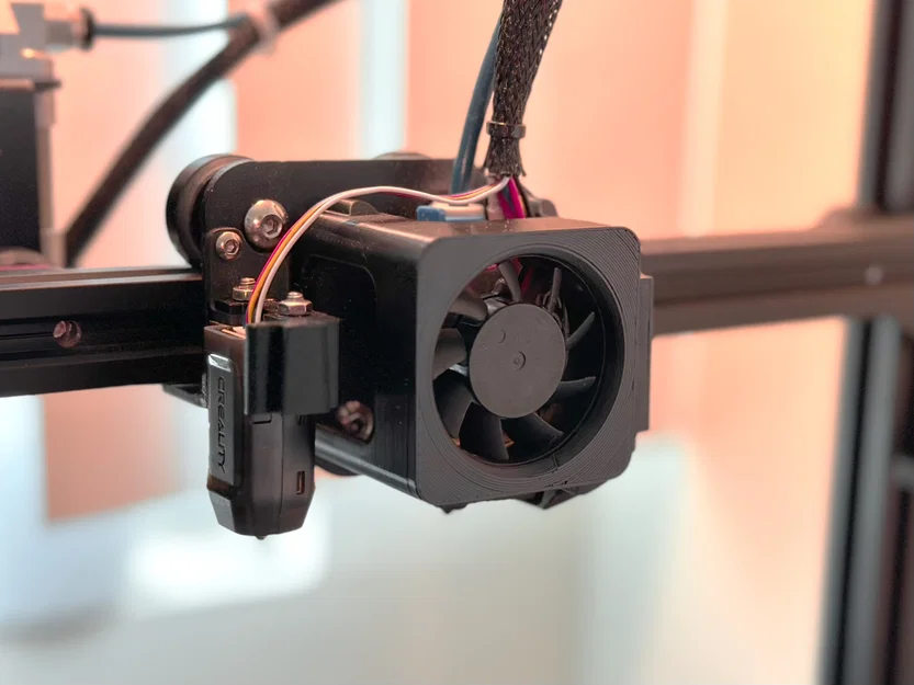 Fan Shroud 4010 cho Ender 3 V2 (dễ lắp, không cần hardware thêm) - Image 1