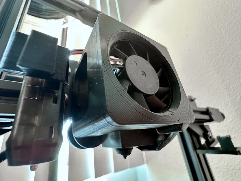 Fan Shroud 4010 cho Ender 3 V2 (dễ lắp, không cần hardware thêm) - Image 2