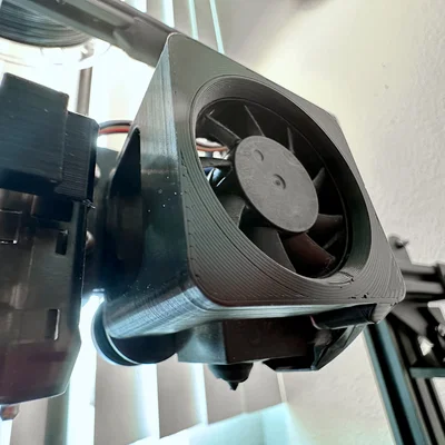 Fan Shroud 4010 cho Ender 3 V2 (dễ lắp, không cần hardware thêm)