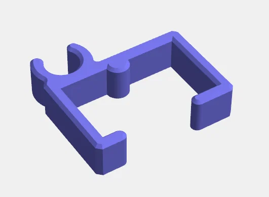 Kẹp ống Bowden cho Creality K1 (gắn hông) - Image 1