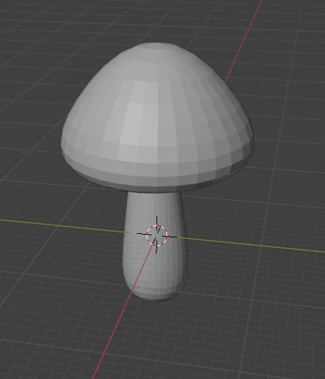 Mô hình cây nấm 3D trang trí đơn giản và dễ in - Image 1