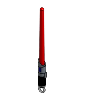 Móc khóa Lightsaber 3D - Phụ kiện độc đáo cho fan Star Wars - Image 1