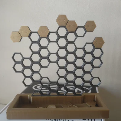 Kệ Treo Bông Tai Tổ Ong (Honeycomb Earring Stand)