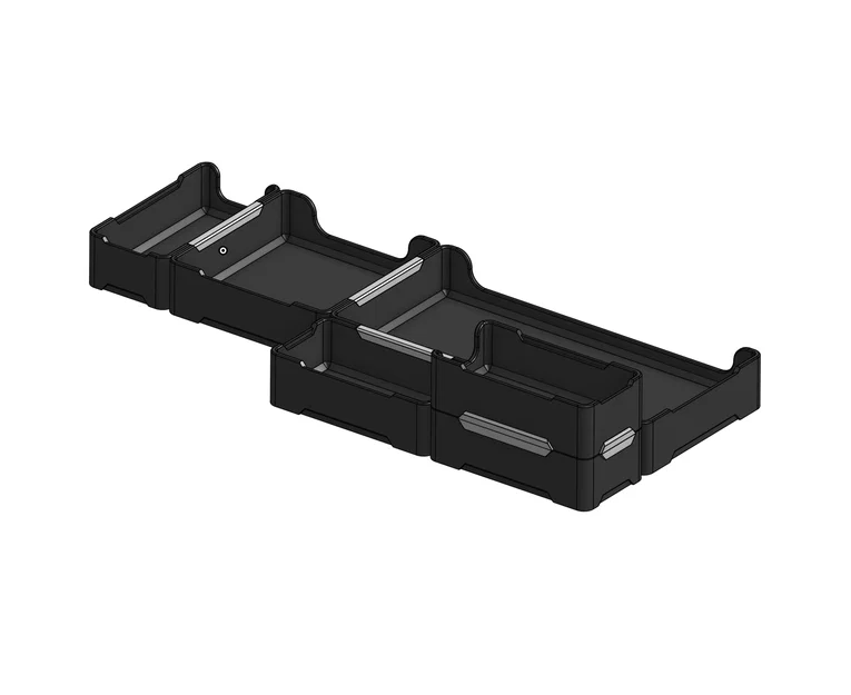 Bộ Sắp Xếp Bàn Làm Việc Dạng Module (Modular Desk Organiser!) - Image 3
