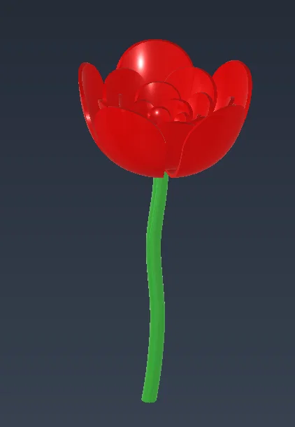 Bông Hồng Hoa (Flower rose) - Image 1