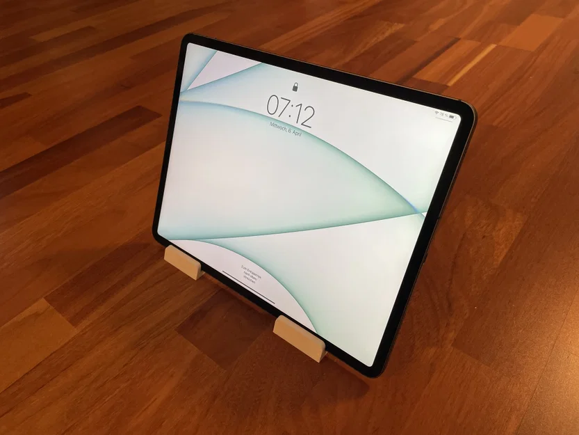 Giá đỡ iPad thiết kế cong hiện đại (iPad Stand / iPad Halter) - Image 6