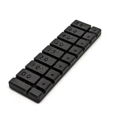 Thước đo góc trục (Axle Angle Gauge) cho xe Pinewood Derby