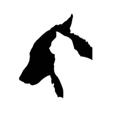 Mô hình nghệ thuật treo tường Dog&Cat Silhouette cho người yêu thú cưng