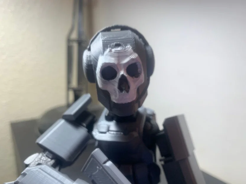 Đầu mô hình Ghost cho DUMMY 13 - Bản nâng cấp chiến binh siêu ngầu - Image 1