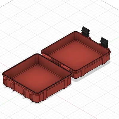 Hộp đựng đồ đa năng Rugged Box 120x120x54mm bền bỉ
