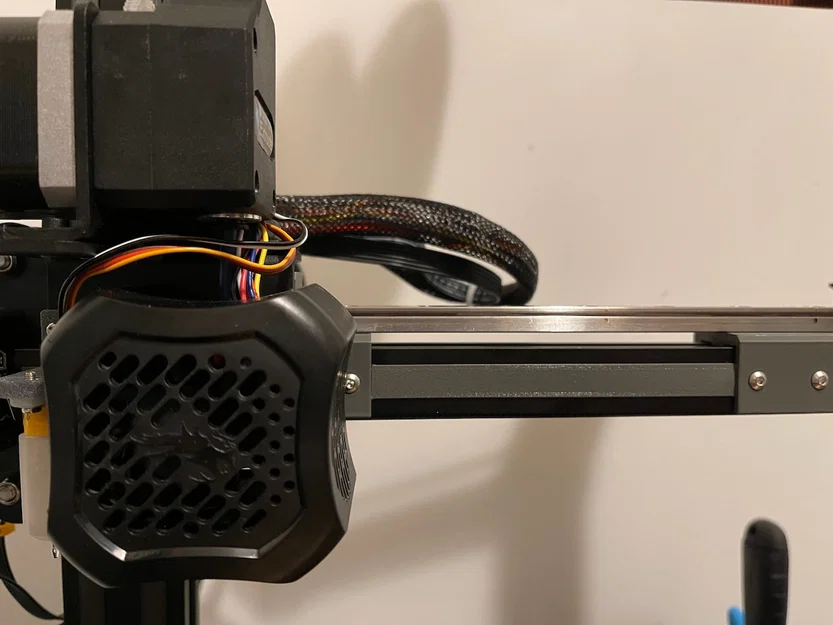 Ender 3 V2: Linear rail trục X (X-axis) – adapter carriage & bracket - Image 1