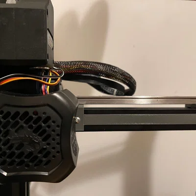 Ender 3 V2: Linear rail trục X (X-axis) – adapter carriage & bracket