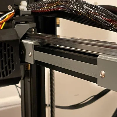 Ender 3 V2: Linear rail trục X (X-axis) – adapter carriage & bracket