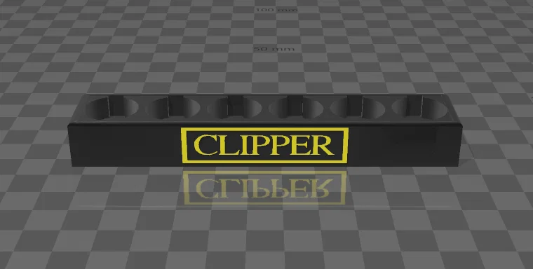 Kệ trưng bày và lưu trữ bật lửa Clipper - Mẫu in 3D tiện lợi - Image 2