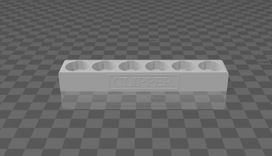 Kệ trưng bày và lưu trữ bật lửa Clipper - Mẫu in 3D tiện lợi - Image 3