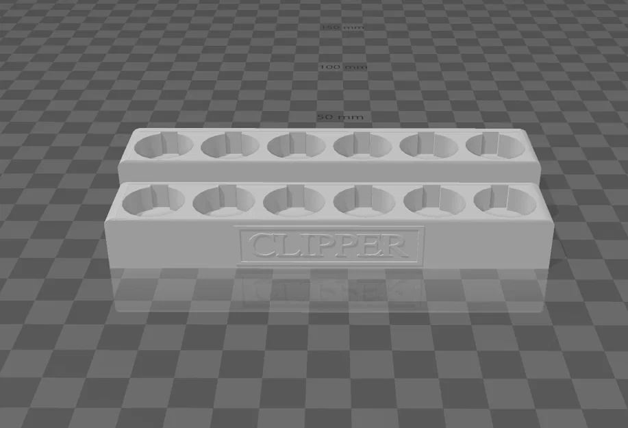 Kệ trưng bày và lưu trữ bật lửa Clipper - Mẫu in 3D tiện lợi - Image 4