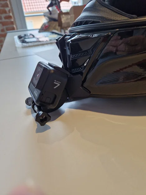 Shark Spartan Helmet Chin Mount Cam/Kinn Halterung Kamera - Image 1
