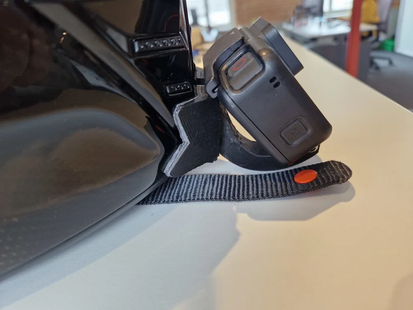 Shark Spartan Helmet Chin Mount Cam/Kinn Halterung Kamera - Image 2