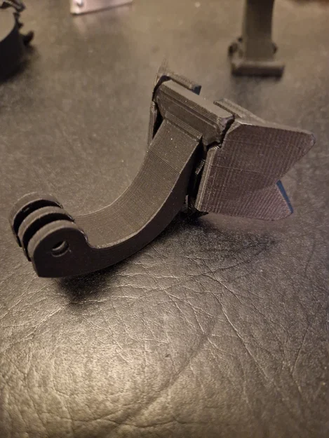 Shark Spartan Helmet Chin Mount Cam/Kinn Halterung Kamera - Image 4