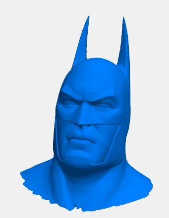 Mô hình 3D tượng đầu Batman cực ngầu cho fan sưu tầm - Image 1
