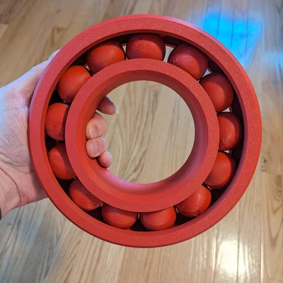 Vòng bi bi khổng lồ 200mm (Giant 200mm Ball Bearing)
