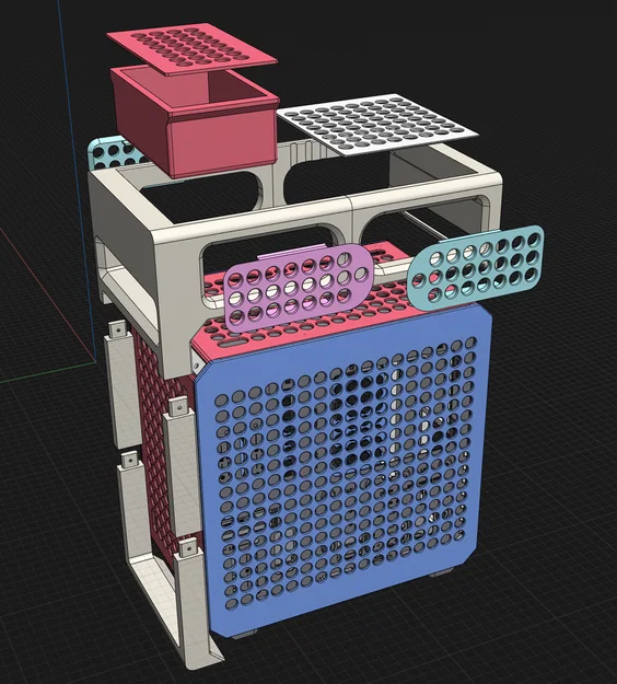 Qube 500 – Hệ lưu trữ mô-đun cho Cooler Master QUBE 500 - Image 4
