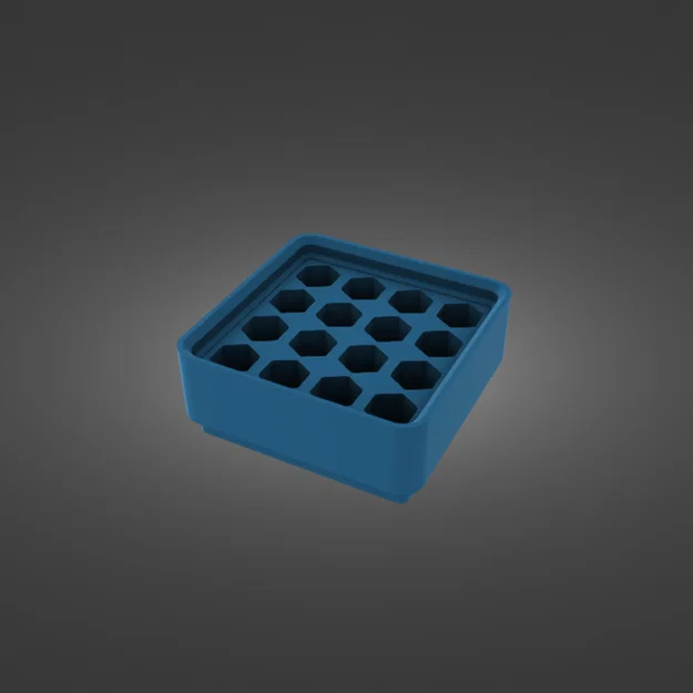 GRIDFINITY - 1x1 - Khay Gridfinity đựng 12 Hex-Bit - Image 2