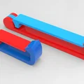 Bộ kẹp cố định dây cáp gọn gàng (Cable Organizer Flat) - File in 3D - Thumbnail 1