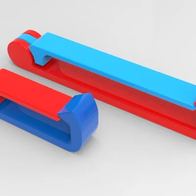 Bộ kẹp cố định dây cáp gọn gàng (Cable Organizer Flat) - File in 3D