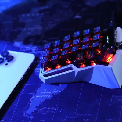 Case 3D công thái học cho bàn phím cơ Corne (The Kunai)