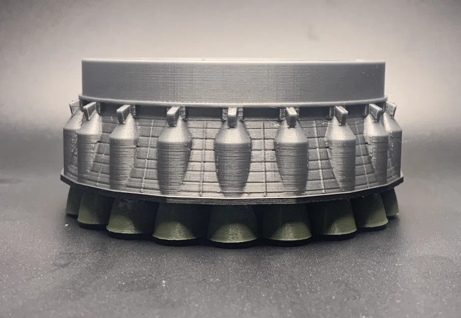 Phần engine section SuperHeavy Booster 10 (B10) – skirt & Raptors - Image 1