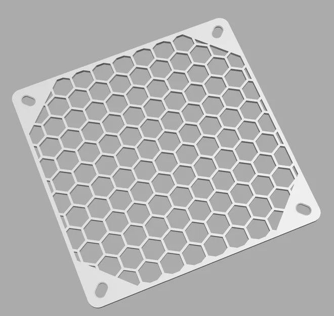 Lưới quạt lục giác (Hexagon Fan Grill) 120mm - Image 2