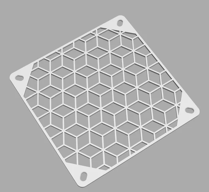 Lưới quạt Cubes Fan Grill 120mm - Image 2