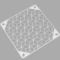 Lưới quạt Cubes Fan Grill 120mm - Thumbnail 2